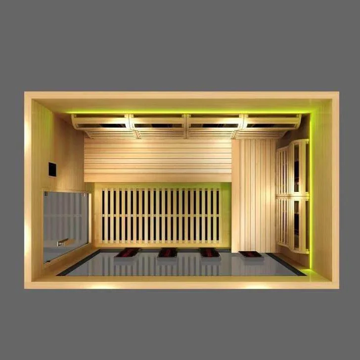 Sun Home Luminar™ Outdoor 5-Person Full Spectrum Infrared Sauna - Image 18