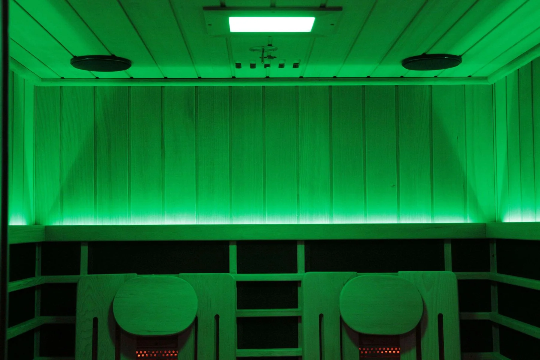 Sun Home Eclipse™ 2-Person Red Light & Infrared Sauna - Image 18