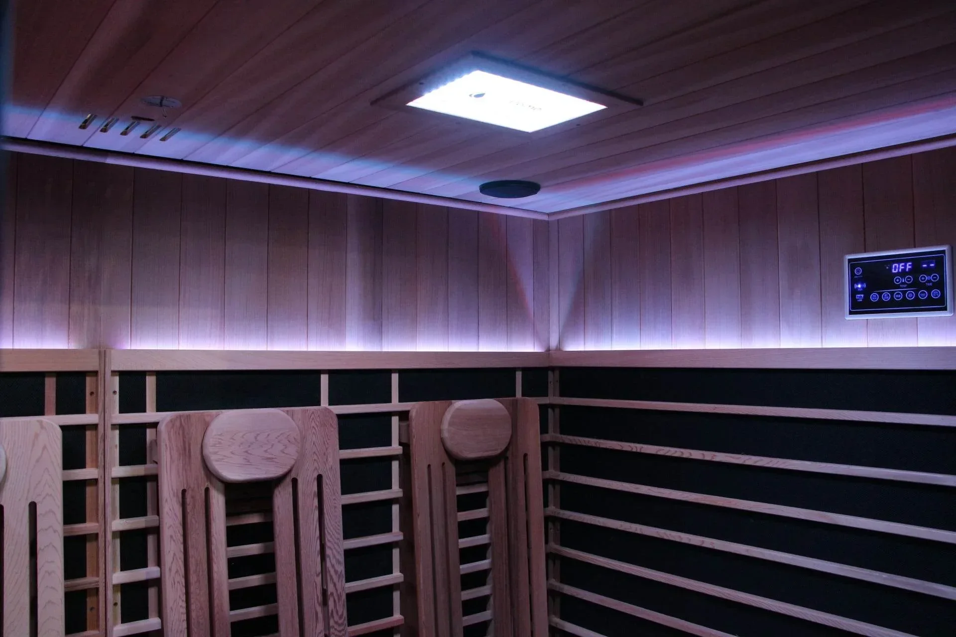 Sun Home Eclipse™ 4-Person Red Light & Infrared Sauna - Image 11