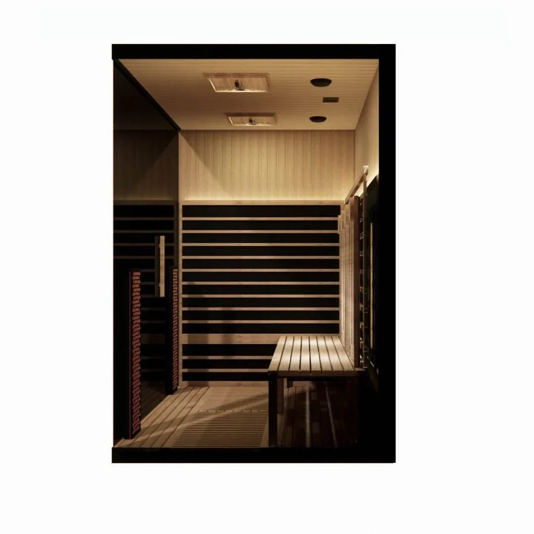 Sun Home Eclipse™ 4-Person Red Light & Infrared Sauna - Image 23