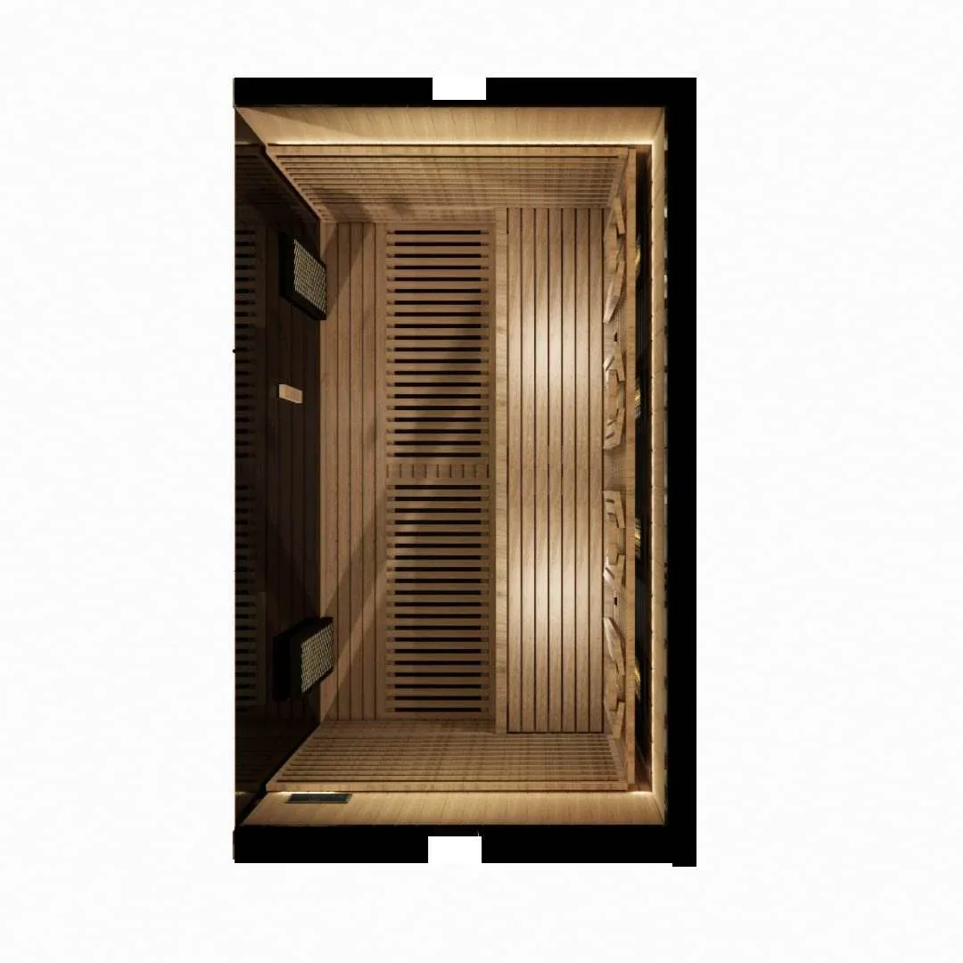 Sun Home Eclipse™ 4-Person Red Light & Infrared Sauna - Image 24