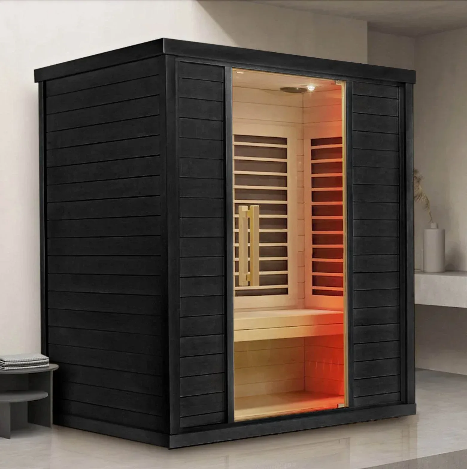 Sun Home Equinox™ 3-Person Full-Spectrum Infrared Sauna - Image 5