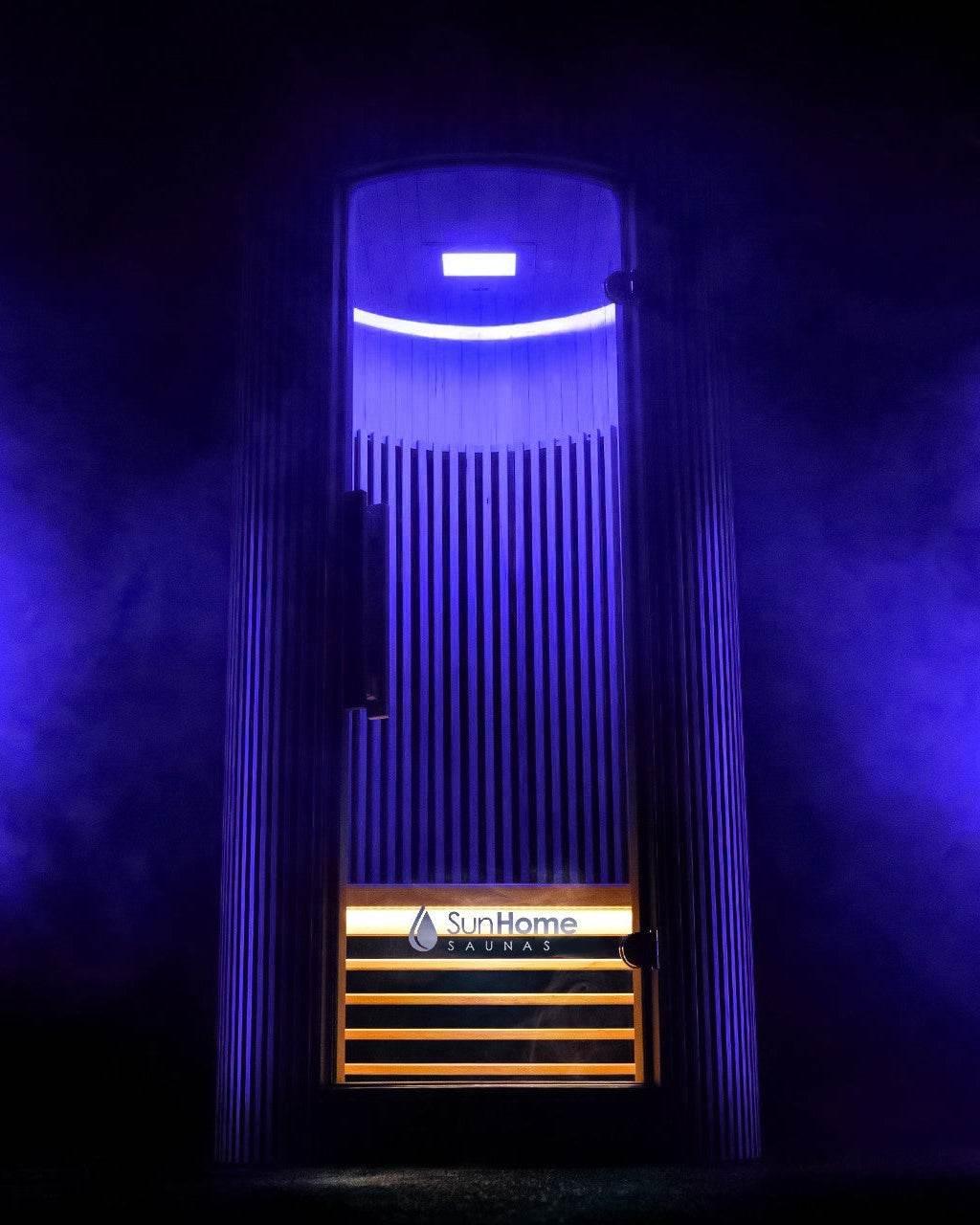 Sun Home Pod™ 1-Person Red Light & Infrared Sauna - Image 3